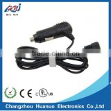 Electric Car Cigarette lighter Charger with Sprial Cable