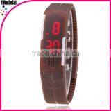 LED Silicone Quartz Watch Women Jelly Sport Wristwatch Woman Dress Brand Watches