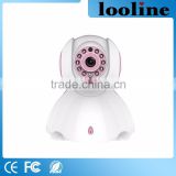 Looline 100m Wireless Wide Angle Indoor And Outdoor IP Camera Security Alarm System With 64G SD Card Storage