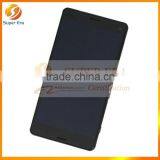 100% full Genuine original LCD screen for Sony Z3 Complete Black LCD digitizer display