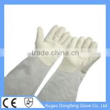 Top Quality LN2 Cowhide Grain Leather Antifreeze Hand Gloves
