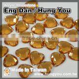 Decorative Heart Shape Sew on Acrylic Rhinestones With Foil Back thumbnail-3
