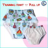 2016 happy flute Training Pant Pull & Up reusable cloth diaper wholesale factory
