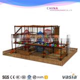 children indoor playground rope course equipment for hot sale