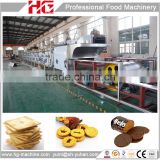 HG good quality cookies baking tunnel oven