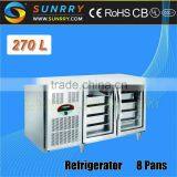 High Quality Table Top Mini Fridge/Refrigerated Work Table thumbnail-2