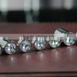 Crystal Glass Dresser Handle Bead Handle Pull 96mm