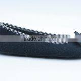 2016 Black Color Soft Fur Top Ballet Shoes thumbnail-3