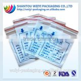 wholesale zipper top water proof small plastic bags for drugs