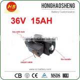 Rechargeable Ebike Battery 10S5P 36V 15Ah Lithium Ion Battery Pack for Electric Bike thumbnail-2