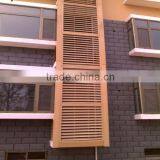 Decorative Fence for Air-conditioner Wpc Blinds Fence Frame Parts