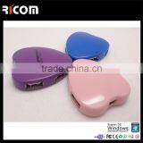 4 Ports Usb Heart Hub for Promotion