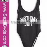 One Pice Brazilian Letters Bikini Manufacturer For Mature Women thumbnail-4