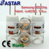 2013 High Power Samsung LED G4 Lamp With 110 Lm 12VAC/DC