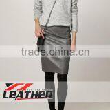 Women Leather Skirt, Ladies Leather Skirts, Women Fashion Leather Skirt. PU Leather Fashion Women Skirts. thumbnail-1