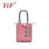 TSA Lock,TSA Padlock,Combination Lock,3 Dials Lock,Travel Lock,Luggage Lock From YiFeng