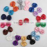 MS62045K Sequin Bow Hot Sale Products Kids Girls Hair Clips thumbnail-4