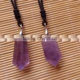 Beautiful Natural Amethyst Crystal Pendants With Different Sizes for Sale