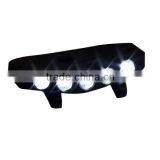 5LEDs Plastic Cap Hat Light 2*CR2032 Battery Powered LED Fishing Light Hat Light Sale Black LED Headlamp for Fishing thumbnail-4