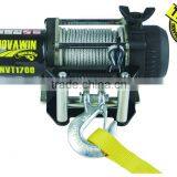 Mini 12v electric portable winch NVT1700(1500lbs)