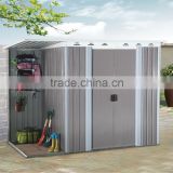 8*10 FT New Designed Front Extra Pent Roof Metal Shed