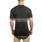 Wholesale Men's t Shirts Simple Slim Fit O Neck Short Sleeve Soft Comfortable Tall Longline Men's t Shirts thumbnail-3