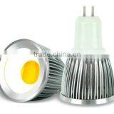 6W MR16 12V Cob Led Spotlight Bulb Replacement 35W Halogen Lamp,cool White,with White Reflector