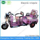 Folding Electric 800w Adult Electric Tricycle With Passenger Seat thumbnail-3