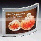 Acrylic Curved Photo Frame (PF-A-0008) thumbnail-1