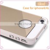Hot sale different color plastic mobilephone case for iphone 4/4S