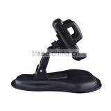 Anti-skid PU Injection Base One Button Release Bracket Car Dashboard Phone Holder for Mobile Phone and GPS thumbnail-3