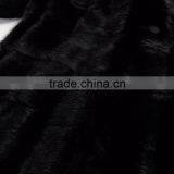 Hot Sale Women Black Whole Mink Pelt Long Fur Coat for Winter thumbnail-6
