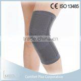 Bamboo charcoal spiral stays knitted knee support