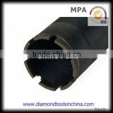 Stone Coring Brazed Segmented Dry Diamond Stone Drill Bit With Side Protection thumbnail-4