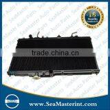 Aluminum Radiator for NISSAN BLUEBIRD 240SX AT Double Cell 26mm