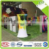 Haining White Tension Stretch Fabric Display Wall for Advertisement thumbnail-3