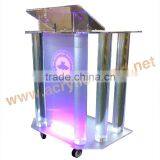 Led Lights Acrylic Podium Stand Factory thumbnail-1