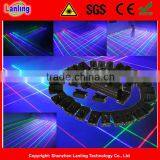 New Arrival 32-Heads Mobile RGB Laser Net Stage Light for Club/party/stage/dj