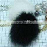 Our New Design FUR BALL Shape Metal Keychain