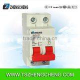C45 2P 63A D Curve Miniature Circuit Breaker MCB