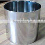 8.75''Stainless Steel Round Flower Pot thumbnail-1