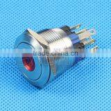 Daier Export 22mm Illuminated Pushbutton Switch, Anti Vandal Push Button Switch, Stainless Steel Pushbutton Switch Waterproof thumbnail-5