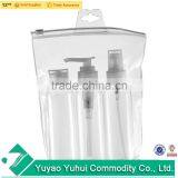 China Hot Sale Mini Pet Travel Set/plastic Travel Cosmetic Bottle Set/6pcs Travel Bottle Set in Pvc Bag thumbnail-2