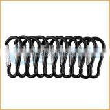 Fashion High Quality Zinc Coated Carabiner With Safety Nut and Screw thumbnail-3