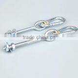 China Hardware 6*80 Heavy Duty CE Forged Galvanized Iron Snap Hook thumbnail-5