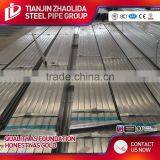 Cold Rolled Dia 10 mm - 101 mm 40 * 40 Steel Galvanized Square Pipe of Weight per Ton thumbnail-3