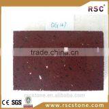 China Red Hand Marble Quartz Stone
