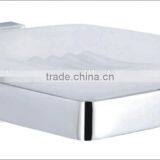 Modern Wall Mount Stainless Steel 304 Double Glass Bathroom Soap Dish thumbnail-2