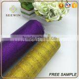 New Design Bright-coloured Flower Packing Mesh Paper thumbnail-3