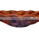 Embossed Border Small Copper Bowl thumbnail-1
